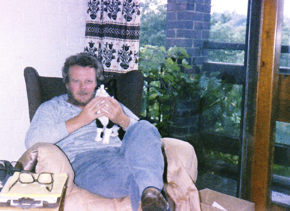 Max and Kittikin in London (1984)